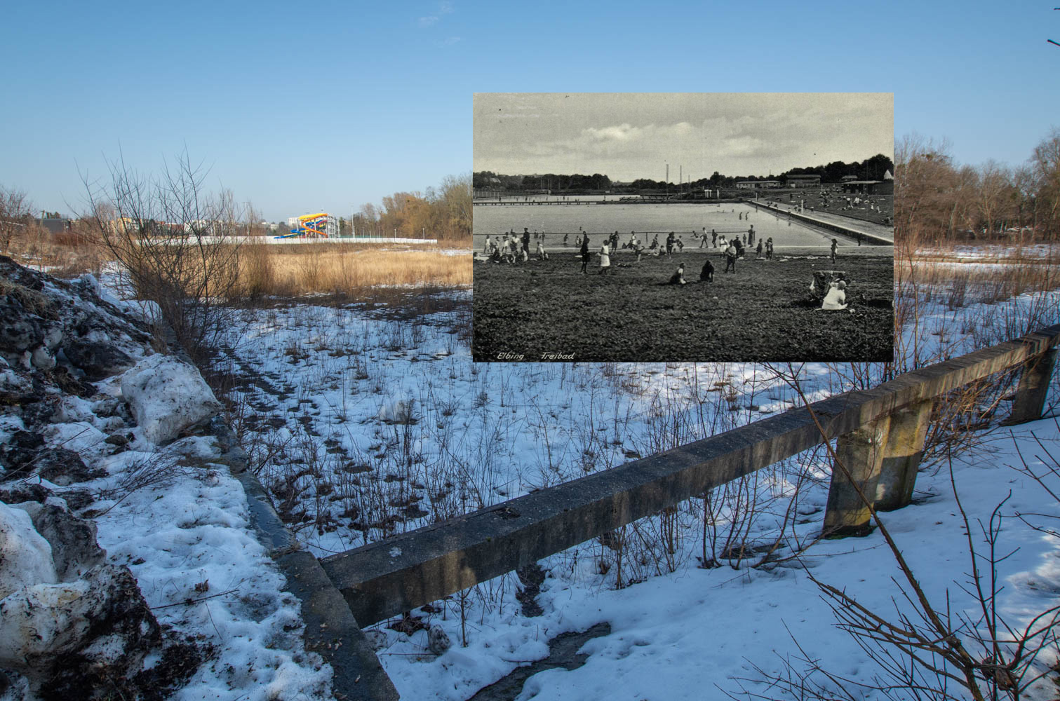 Był tu największy odkryty basen w Europie